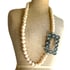 Art deco buckle and pearl necklace Image 4