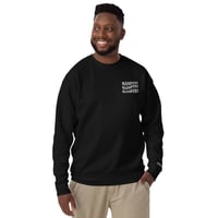 Image 4 of The MANIFEST 3x Sweatshirt - White Logo - 3 Colors