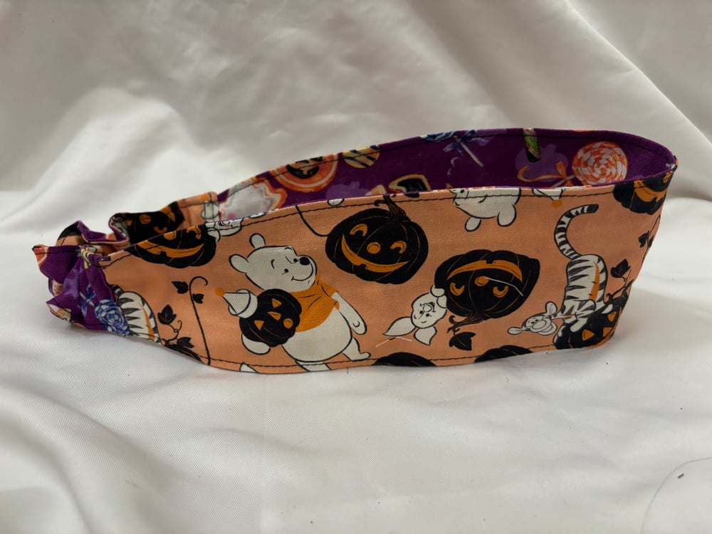 Image of Pumpkin Friends Reversible Headband