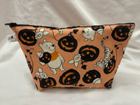 Image 1 of Pumpkin Friends Zipper Pouch