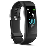 Image 2 of Nivo Smart Bracelet (0.96-inch Display/Heart Rate/Step Count/Sleep Tracking) – Black 