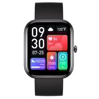 Image 1 of Nivo Smart Watch (2-inch Display/Heart Rate/Step Count/Blood Oxygen) – Black