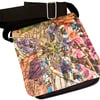 Floral frenzy petite shoulder/ cross body bag