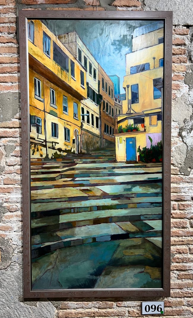 A Winter day on Castle Steps