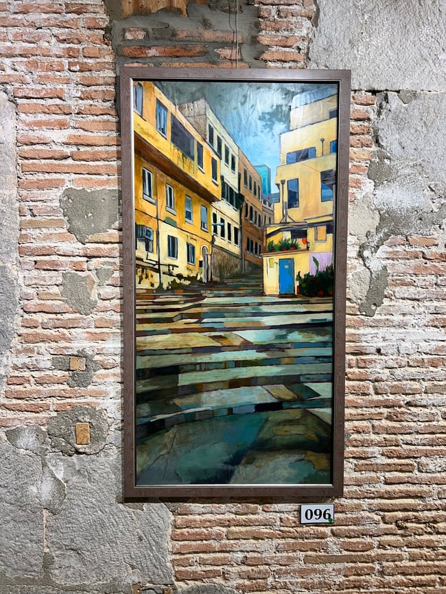 A Winter day on Castle Steps