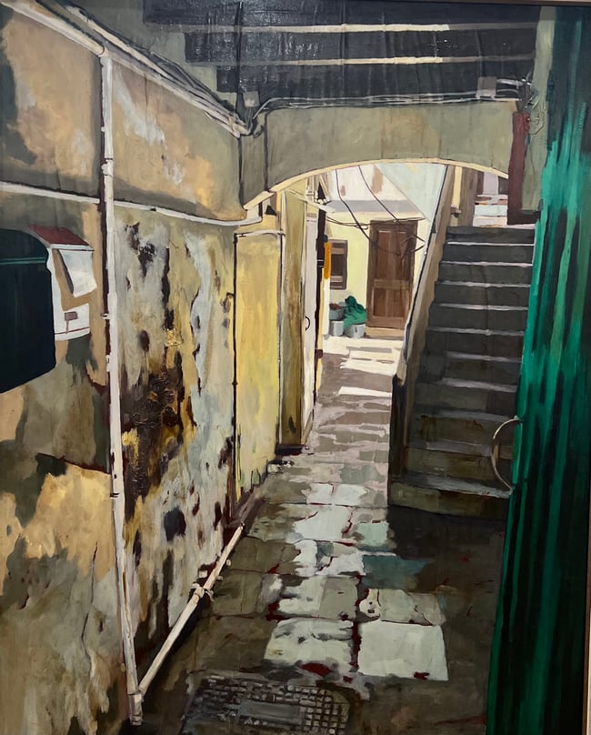 City Mill Patio (Framed)