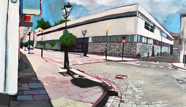 John Macintosh Hall & Kings Yard Lane 