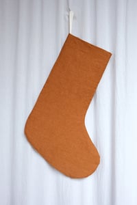 Image 3 of Christmas Stocking - Orange