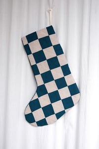 Image 2 of Christmas Stocking - Teal