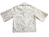 Image 3 of TOILE DE JOUY FLORENTIA CROP SHIRT