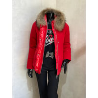 CHAQUETA ROJA CORTA AW24