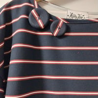 Image 2 of Red, white and navystripey Swing top 