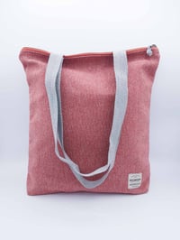 Image 1 of Bolso rectangular rojo rosado de Numon