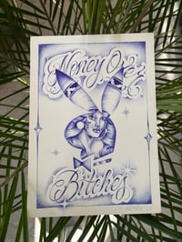 " Money Over Bitches " Print