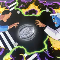 Image 2 of 'Harvey Dent v Two-Face' Fine Art Print