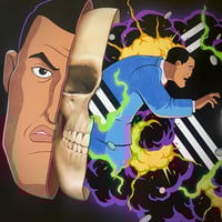 Image 4 of 'Harvey Dent v Two-Face' Fine Art Print