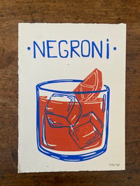 Image 1 of Negroni A5 Print