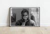 Friday Movie Poster Print - Craig's Dad Toilet Scene, Funny Bathroom Wall Art