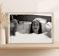 Image 3 of Pretty Woman Movie Poster Print - Julia Roberts Bathtub Scene, Funny Bathroom Wall Art