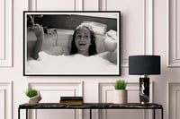 Image 4 of Pretty Woman Movie Poster Print - Julia Roberts Bathtub Scene, Funny Bathroom Wall Art
