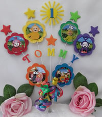 Image 8 of Personalised Teletubbies Cake Topper, Personalised Teletubbies Centrepiece 