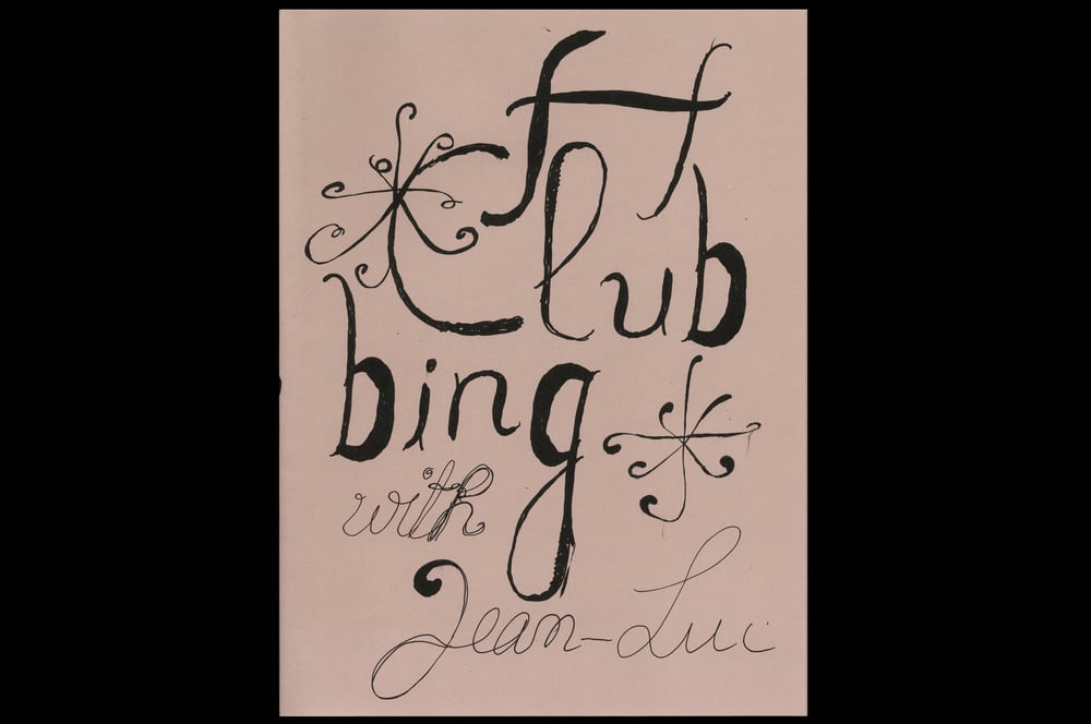 Anne Bourse, H-Clubbing with Jean-Luc