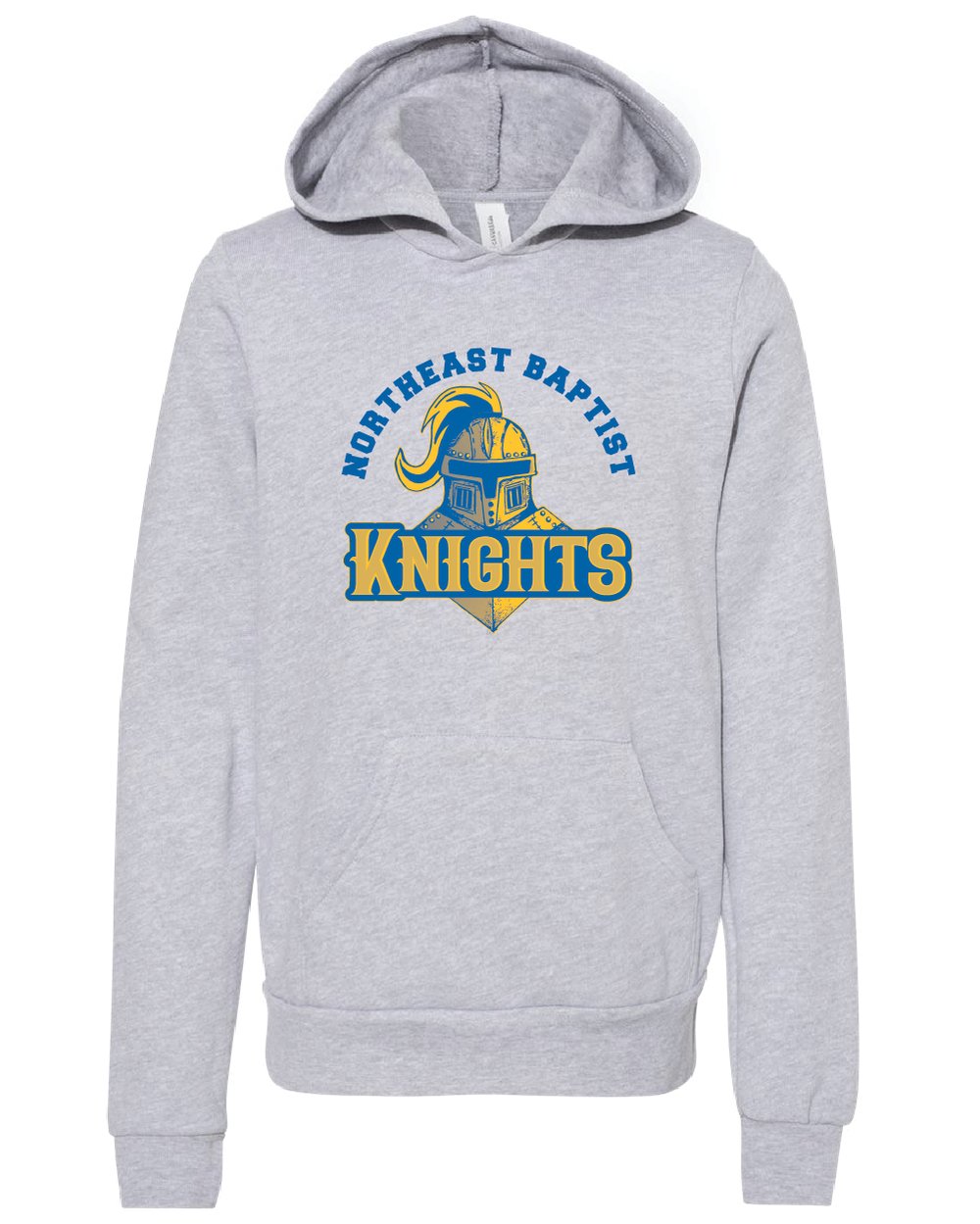 Image of Youth Northeast Baptist HOODIE in Heather Athletic- Pre Order