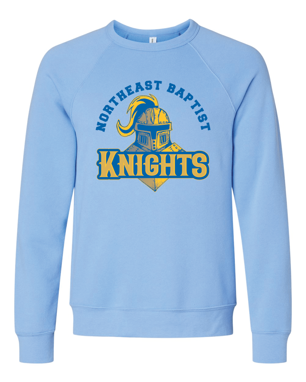 Image of Adult Northeast Baptist Sweatshirt in Carolina Blue Pre Order