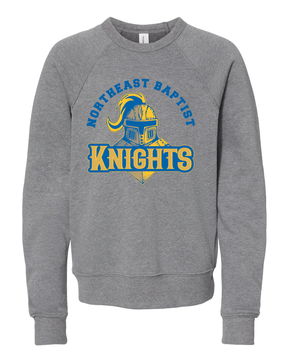 Image of Adult Northeast Baptist Sweatshirt in Gray- Pre Order