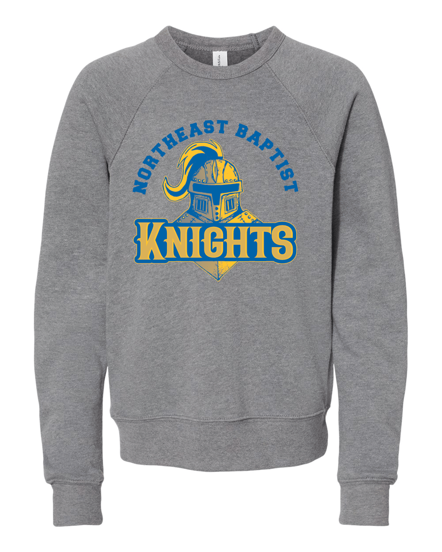 Image of Adult Northeast Baptist Sweatshirt in Gray- Pre Order