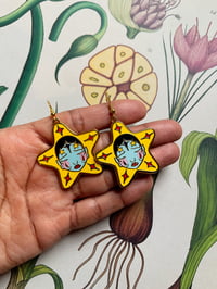 Image 3 of Star clown earrings 