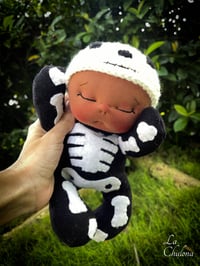 Image 2 of Raúl, 10 inch skeleton baby doll