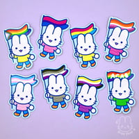 Image 1 of Pride Bun Stickers