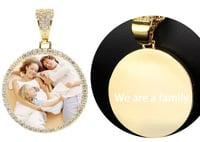 Image 2 of Engrave photo necklace 