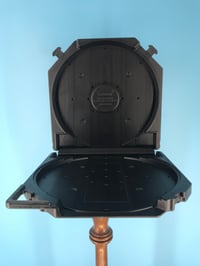 Image 2 of 3M 1" x 10.5" Black Plastic TapeCare Case With Handle 