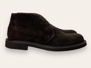 Image of Kim dark brown suede by Brugnoli