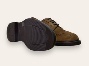 Image of Alfred chestnut suede by Brugnoli