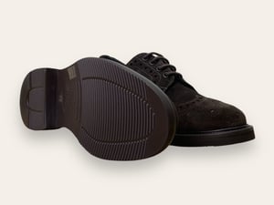 Image of Alfred dark brown suede by Brugnoli