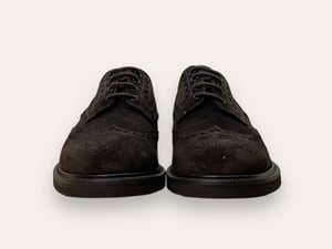 Image of Alfred dark brown suede by Brugnoli