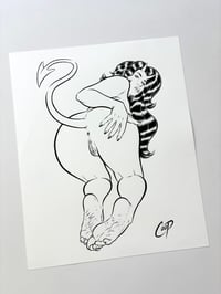 Image 2 of BUTT & SOLES DEVIL GIRL Original Art