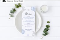 Image 1 of Customized menu card