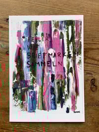 Image 2 of Postkarte "Fehler wie Briefmarken sammeln"