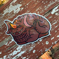 Image 1 of Kaiju Loaf (Sticker)