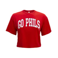 Go Phils Arch Red Crop Top T-Shirt