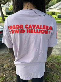 Image 3 of Iggor Cavalera X Dwid Hellion Lavender T-Shirt 