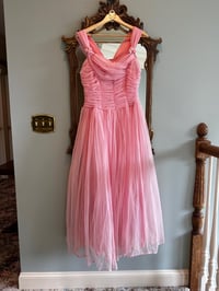 Image 3 of 1960s Pink Prom Dress