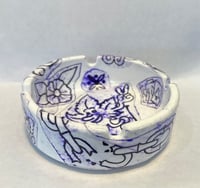 Image 2 of Tattooed Ashtray Happy Weed