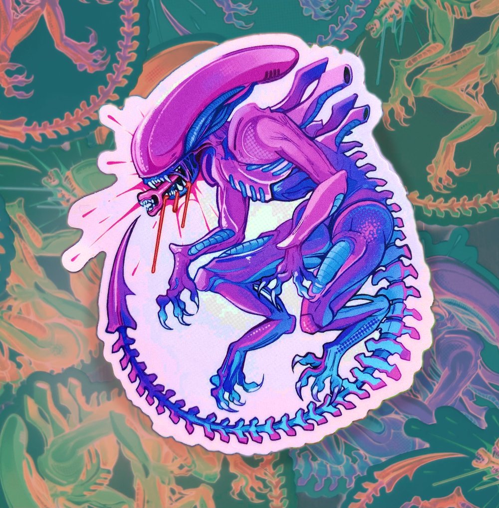 Xeno Variants | Vinyl Sticker