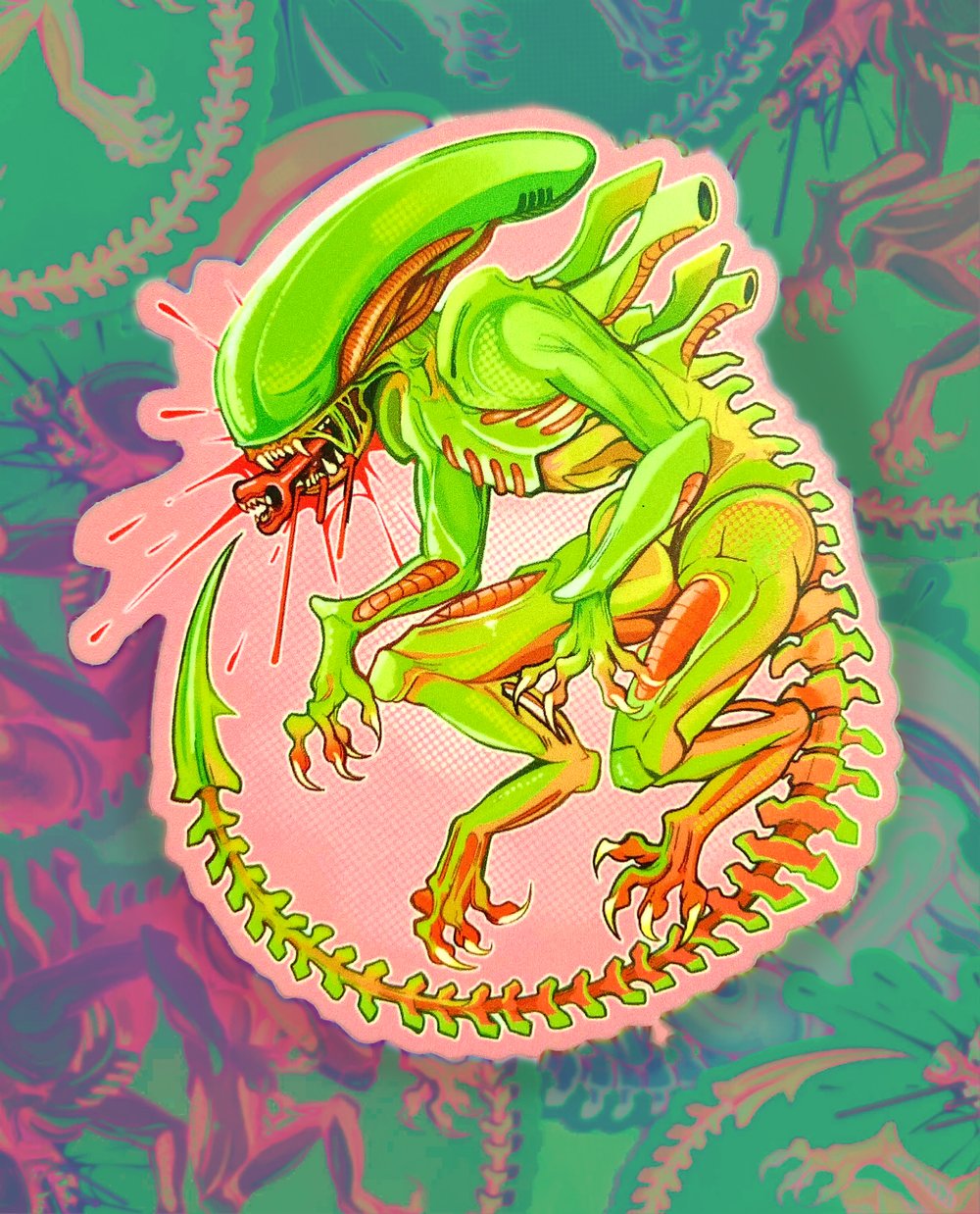 Xeno Variants | Vinyl Sticker