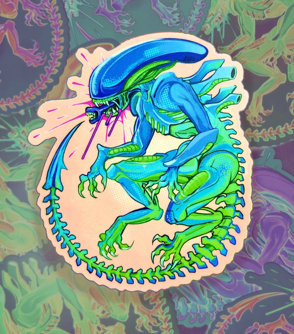 Xeno Variants | Vinyl Sticker